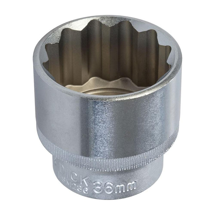 King Dick Socket SD 1/2" Metric 12pt 36mm King Dick - Town Tools 