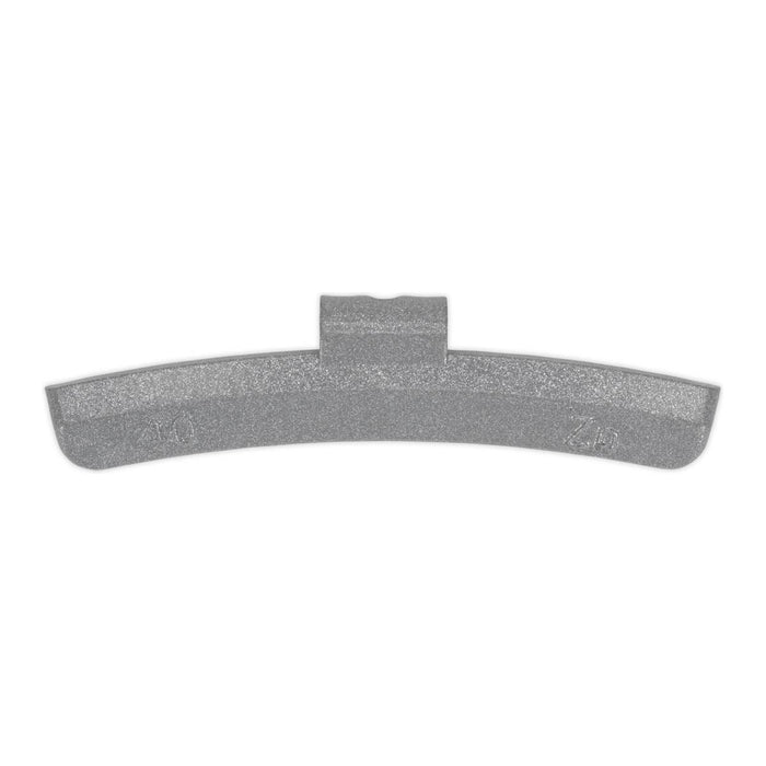 Sealey Wheel Weight 40g Hammer-On Plastic Coated Zinc for Alloy Wheels Pack of 5 Sealey - Town Tools 