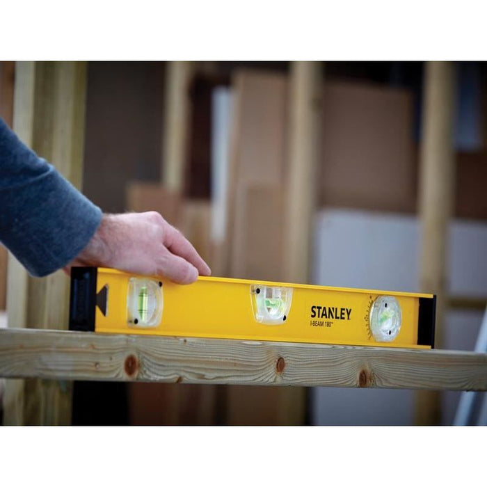 Stanley® Hand Tools PRO-180 I-Beam Level 3 Vial 60cm STANLEY® Hand Tools - Town Tools
