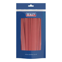 Sealey Adhesive Lined Heat Shrink Tubing Assortment 200mm 72pc - Red HSTAL72R
