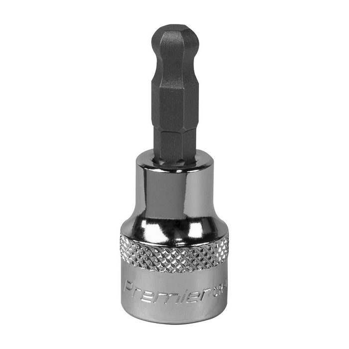 Sealey Ball-End Hex Socket Bit 7mm 3/8"Sq Drive SBBH005 Sealey - Town Tools 