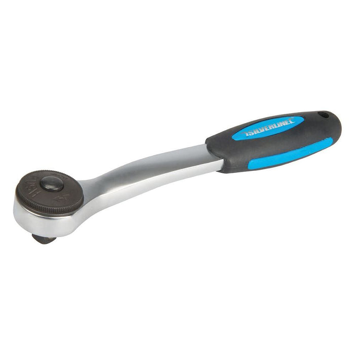 Silverline Heavy Duty Ratchet Handle 3/8" / 200mm Silverline - Town Tools 