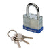 Silverline Laminated Padlock 50mm Silverline - Town Tools 