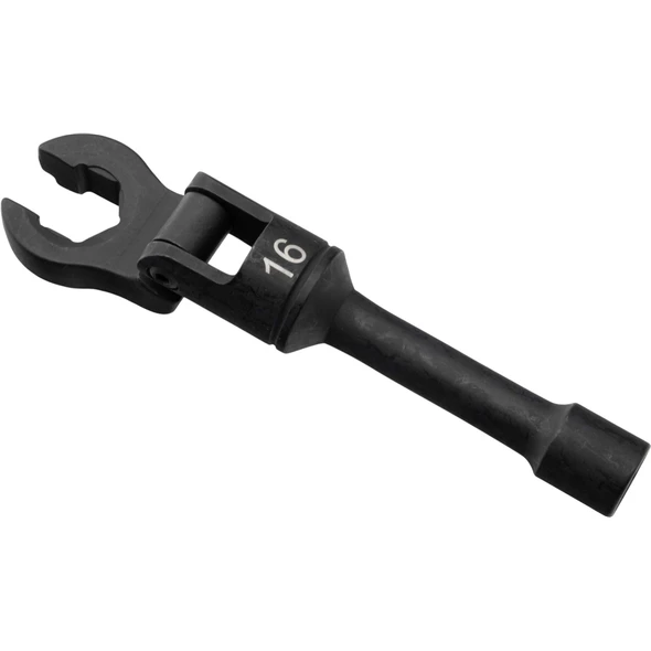 Sealey 3/8"Dr Flexi-Head Diesel Injection Wrench 16 x 140mm