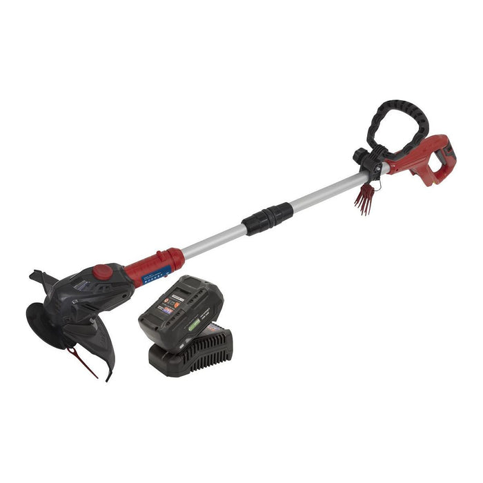 Sealey Strimmer Cordless 20V SV20 Series with 4Ah Battery & Charger CS20VCOMBO4 Sealey - Town Tools 