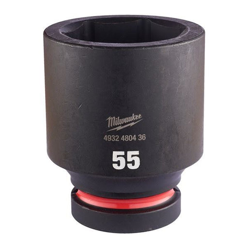 Milwaukee Hex Socket Shw 1In Deep 55mm-1Pc 55mm Milwaukee - Town Tools 