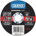 Draper Grinding Disc with Depressed Centre Bore, 115 x 6 x 22.2mm 26823 Draper - Town Tools 