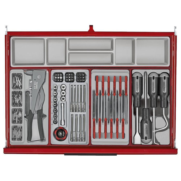 Teng Tools 26" PRO35™ roller cabinet tool kit 628 pieces red Town Tools - Town Tools