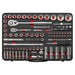 Sealey Premier Platinum Premier Platinum Socket Set 1/4" & 1/2"Sq Drive 108pc Sealey Premier Platinum - Town Tools 