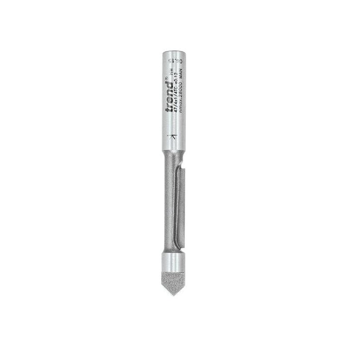 Trend 47/4 x 1/4 TCT Pierce & Trim Cutter 6.3 x 18mm Trend - Town Tools