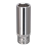 Sealey WallDrive Socket 13mm Deep 1/4"Sq Drive S1413D