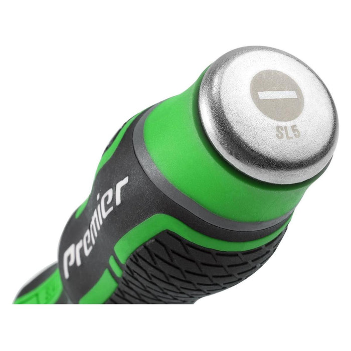 Sealey Premier Premier Hammer-Thru Screwdriver Set 9pc - Hi-Vis Green AK4941HV Sealey Premier - Town Tools 