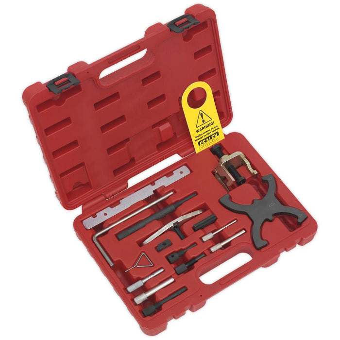 Sealey Diesel/Petrol Engine Timing Tool Combination Kit for Ford PSA Belt/Chain Sealey - Town Tools 