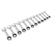 Sealey Stubby Ratchet Combination Spanner Set 12pc Metric S0633 Siegen by Sealey - Town Tools 