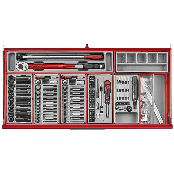 Teng Tools 37" PRO35™ roller cabinet tool kit 663 pieces red Town Tools - Town Tools