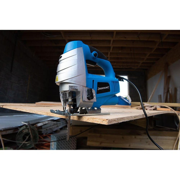 Silverline 710W Laser Jigsaw 710W Silverline - Town Tools 