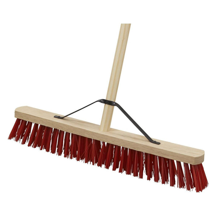 Sealey PVC Bristle Broom 24"(610mm) BM16P Sealey - Town Tools 