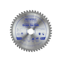 Faithfull TCT Circular Saw Blade Triple Chip Ground 216 x 30mm x 48T NEG