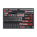 Teng Tools 1/4", 3/8" & 1/2" Socket Set FOAM4X4 76 Pieces Teng Tools - Town Tools 
