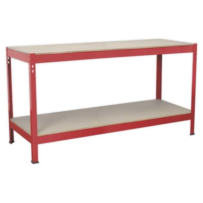 Sealey Workbench 1.53m Steel Wooden Top AP1535 Sealey - Town Tools 