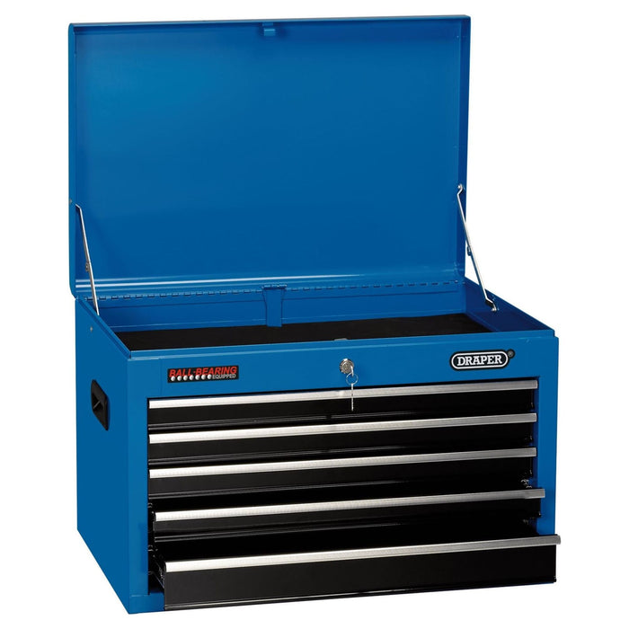 Draper Tool Chest, 5 Drawer, 26", 660 x 445 x 430mm, Blue 35746