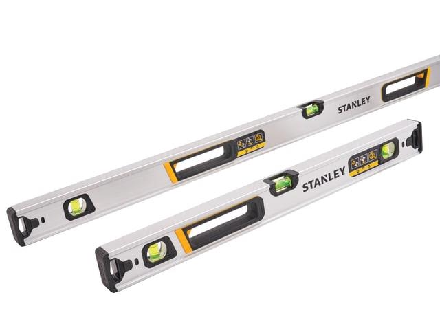 STANLEY 600mm (2ft) & 1200mm (4ft) Fatmax Spirit Level Set