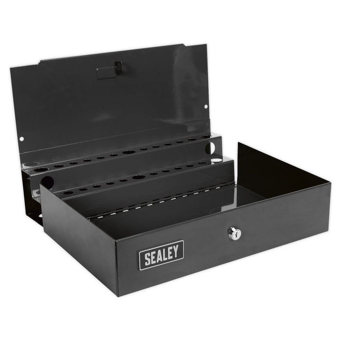 Sealey Side Cabinet for Long Handle Tools Black APLHTB Sealey - Town Tools 