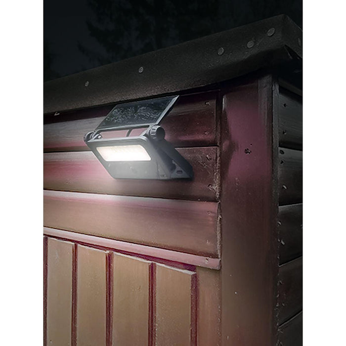 Sealey Extra-Slim Solar Floodlight with Wall Bracket 16W SMD LED LED16S Sealey - Town Tools 