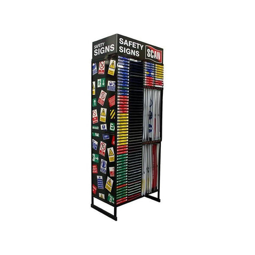 Scan Signs Display - 144 Signs (Combi Stand) Scan - Town Tools
