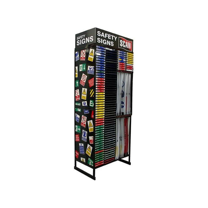 Scan Signs Display - 144 Signs (Combi Stand) Scan - Town Tools