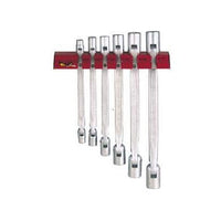 Teng Tools Double Flex Wrench Set Wall Rack 6 Pieces