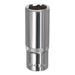 Sealey WallDrive Socket 17mm Deep 3/8"Sq Drive Fully Polished SP3817D Sealey - Town Tools 