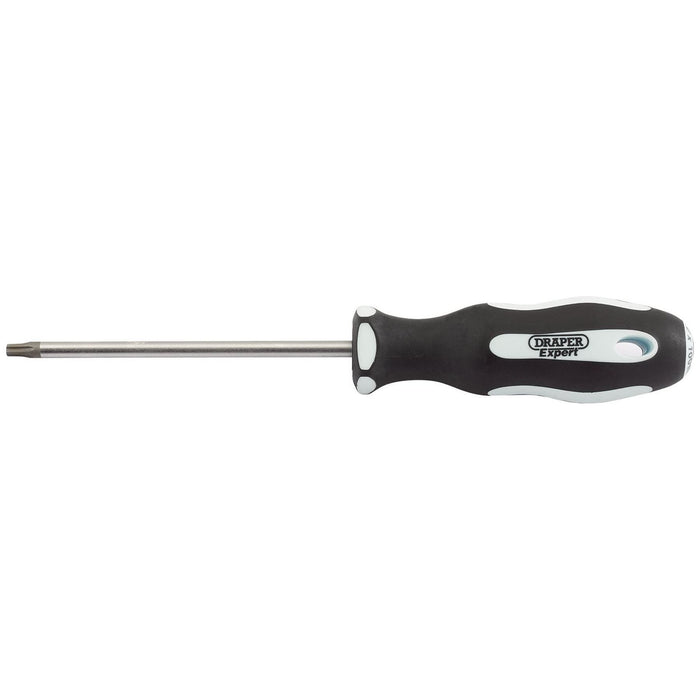 Draper TX-STAR Security Soft Grip Screwdriver, T20T x 100mm 35143 Draper - Town Tools 