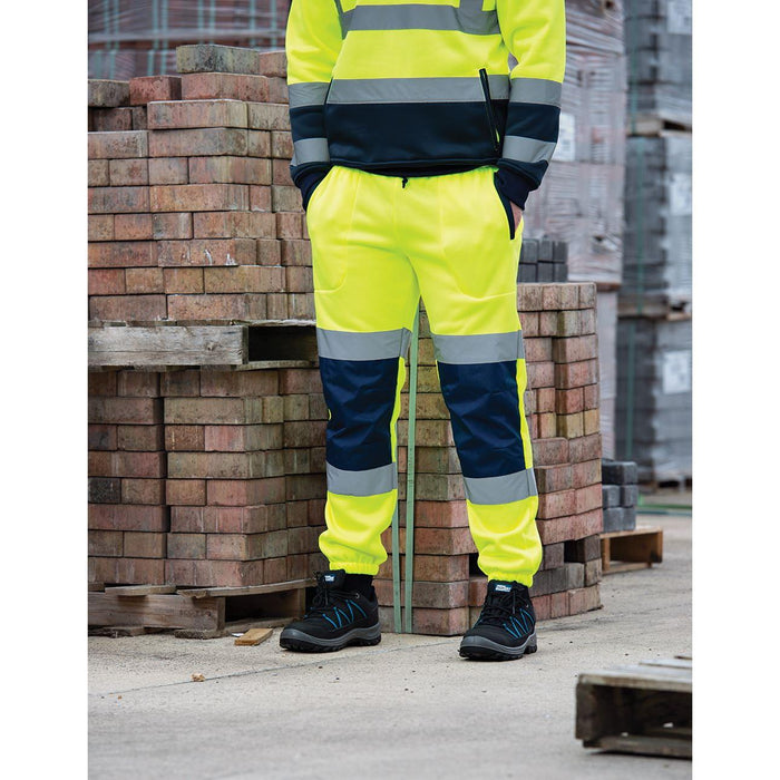 Tough Grit Hi-Vis 2-Tone Jogger Yellow/Navy XXL Tough Grit - Town Tools 