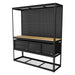 Sealey Heavy-Duty Modular Workbench & Racking Kit with 3 Storage Units Sealey - Town Tools 