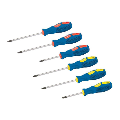 Silverline General Purpose Screwdriver Set 6pce 6pce Silverline - Town Tools 