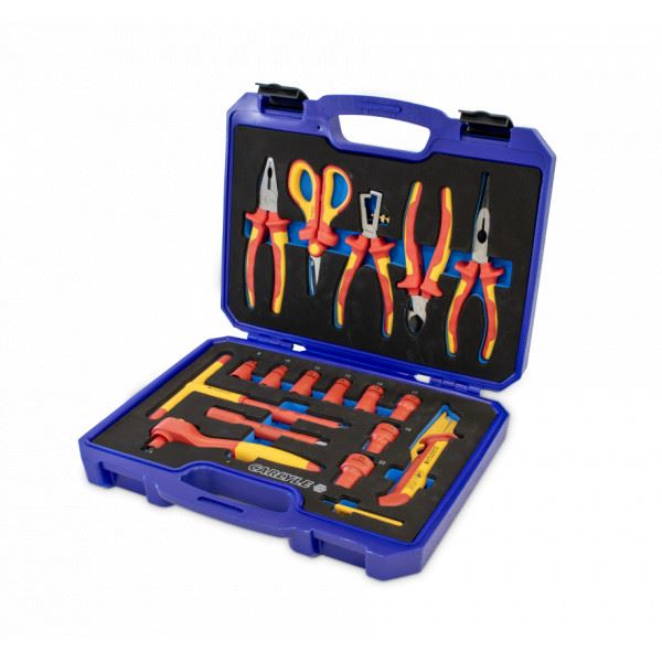 Carlyle Hand Tools 18Pc 3/8Dr Insulated Tool Set Vde Carlyle Hand Tools - Town Tools 