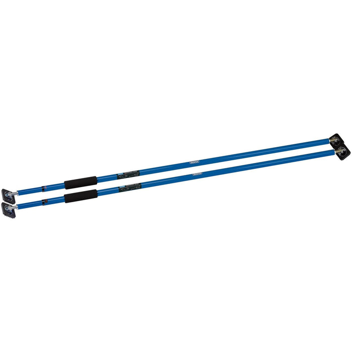 Draper Pair of Telescopic Support Rods, 1660 - 2800mm 59473 Draper - Town Tools 