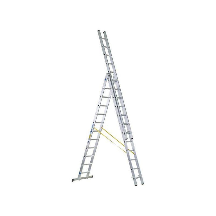 Zarges D-Rung Combination Ladder 3-Part 3 x 12 Rungs Zarges - Town Tools