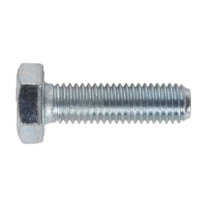 Sealey HT Setscrew M10 x 35mm 8.8 Zinc Pack of 25 SS1035 Sealey - Town Tools 