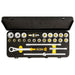 Draper Elora Limited Edition Metric Socket Set, 1/2" Sq. Dr. (25 Piece) Draper - Town Tools