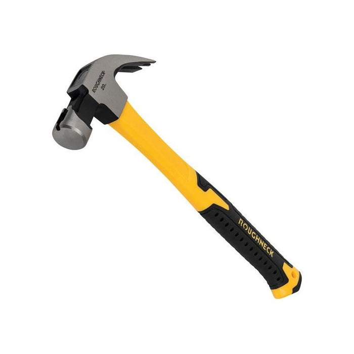 Roughneck Claw Hammer Fibreglass Shaft 567g (20oz) Roughneck - Town Tools