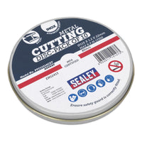 Sealey Cutting Disc115 x 1.2mm22mm Bore Pack of 10 PTC11510CET