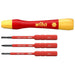 Wiha PicoFinish® slimVario® electric Fine Screwdriver Set, 4 Piece Wiha - Town Tools