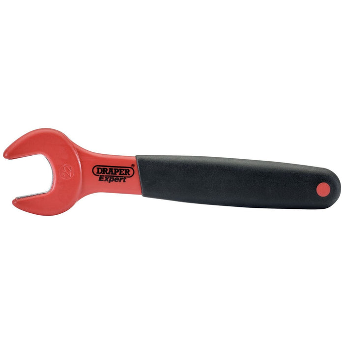 Draper VDE Approved Fully Insulated Open End Spanner, 22mm 99480 Draper - Town Tools 