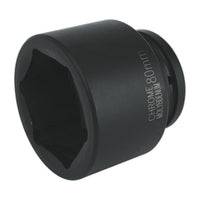 Sealey Impact Socket 80mm 1"Sq Drive IS180