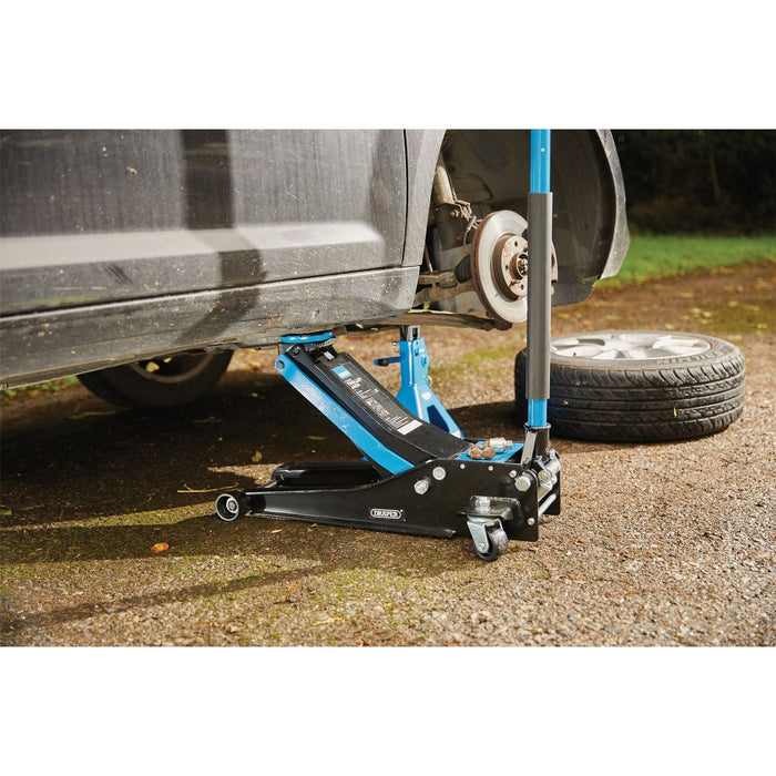 Draper Trolley Jack, 3 Tonne, Blue 28481 Draper - Town Tools 