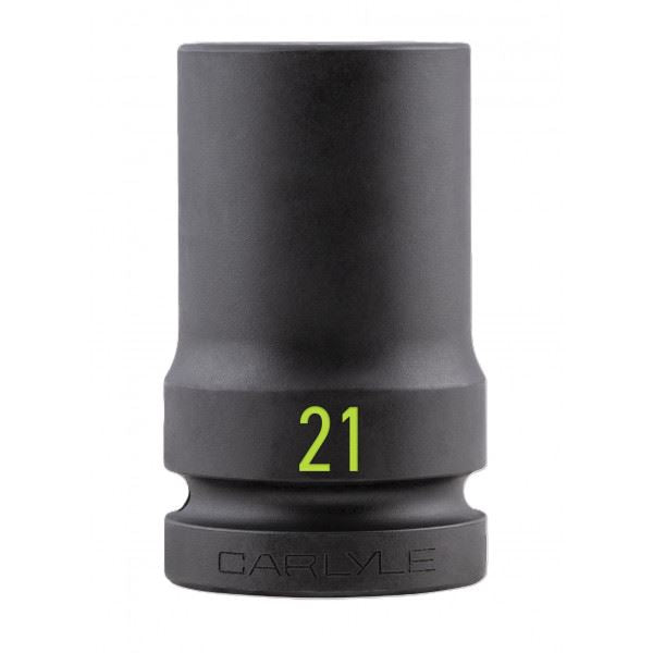 Carlyle Tools 3/4Dr Deep 6Pt Impact Socket 21mm