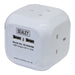 Sealey Extension Cable Cube 1.4m 4 x 230V & 2 x USB Sockets White EL144USB Sealey - Town Tools 