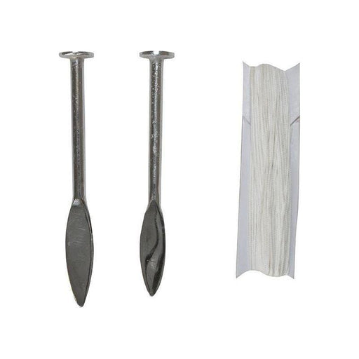 Faithfull LP1 Line Pins (Card of 2) & Line 18m Faithfull - Town Tools